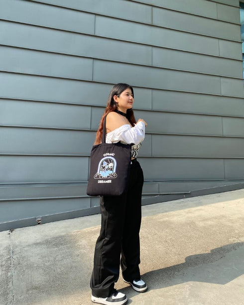 Ecoright Cosmic Dreamer Zipper Tote Bag