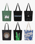 Ecoright Zipper Tote Bags (Pack of 6)