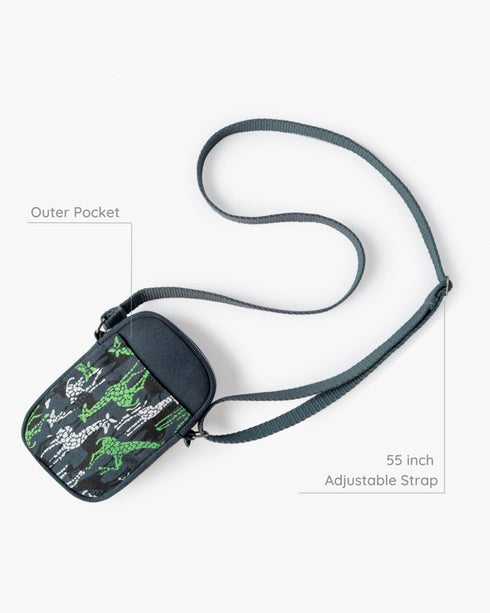 Ecoright Neon Giraffes Phone Bag