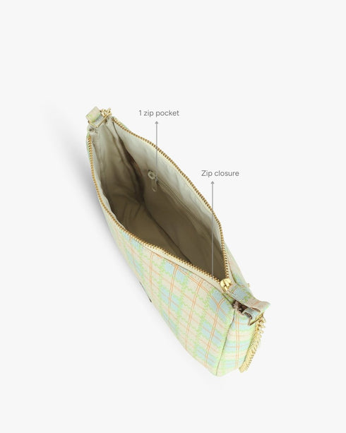 Ecoright Chequered Charm Sling Bag