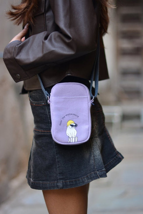 Ecoright Meowment Phone Bag