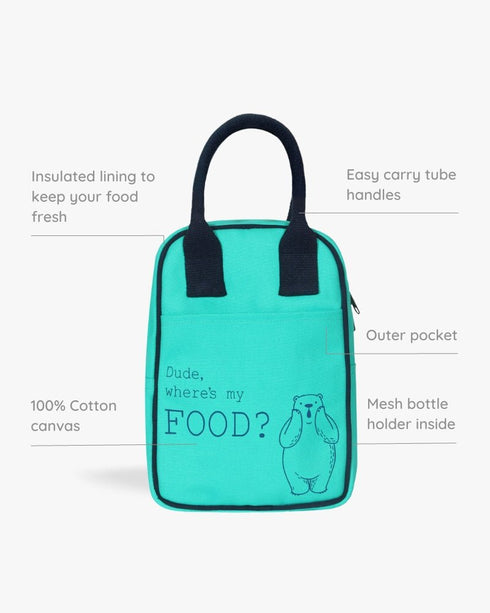Ecoright Where's My Food Lunch Bag