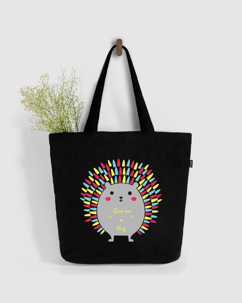 Ecoright Large Zipper Tote Bags (Pack of 5)