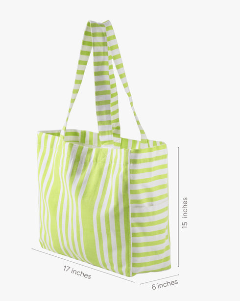 Ecoright Key Lime Splash Carry All Tote