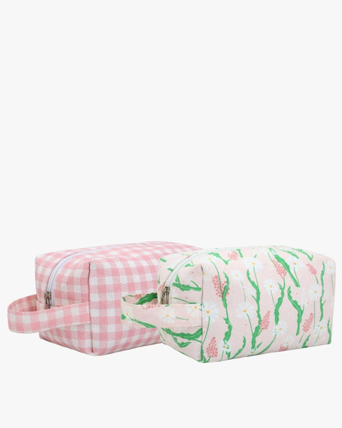 Ecoright Gingham & Reverie Travel Pouch