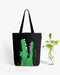 Ecoright Hungry Crocs Zipper Tote Bag