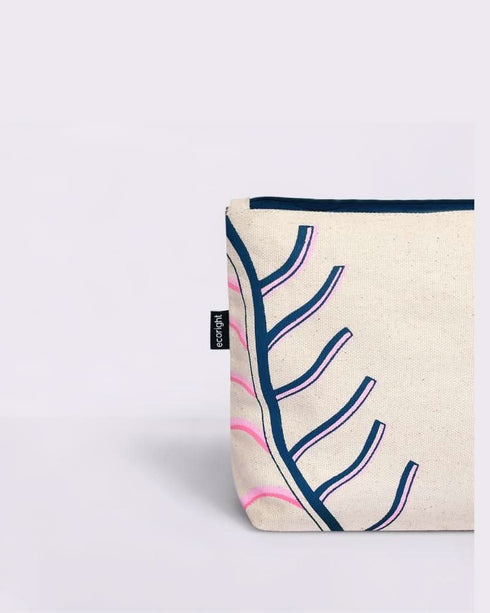 Ecoright Rear Leaf Cosmetic Pouch