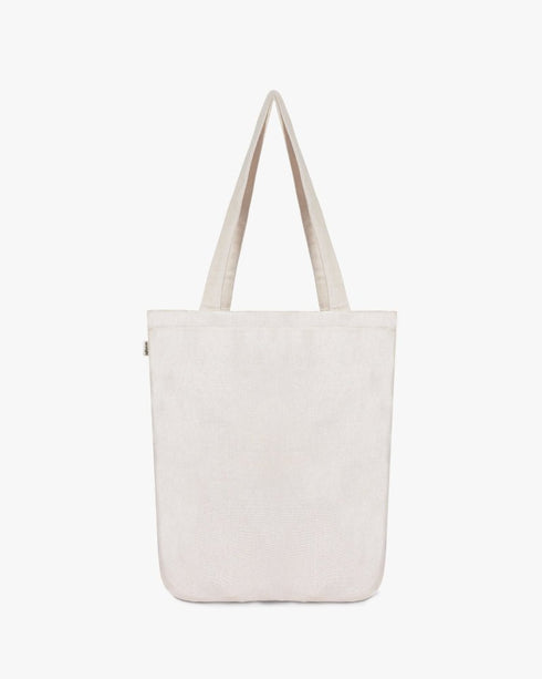 Ecoright Whale Doodle Zipper Tote Bag