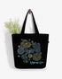 Ecoright Vitamin Sea Large Zipper Tote Bag