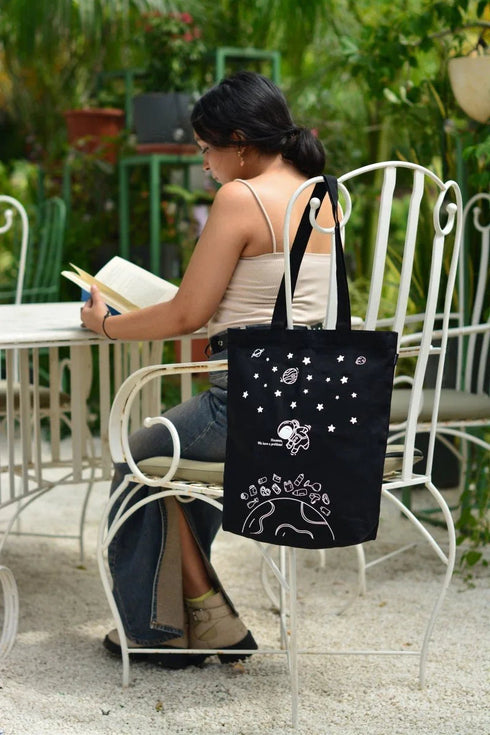 Ecoright Houston we have a problem Zipper Tote Bag