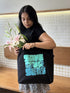 Ecoright Save Our Seas Large Zipper Tote Bag