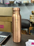 Coppjal Plain copper bottle with 1 glass