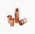 Coppjal Copper Bottle With Glass Set Diwali Gift Pack
