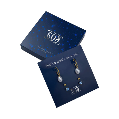 Oriflame Winters Embrace 3 Pair Earrings