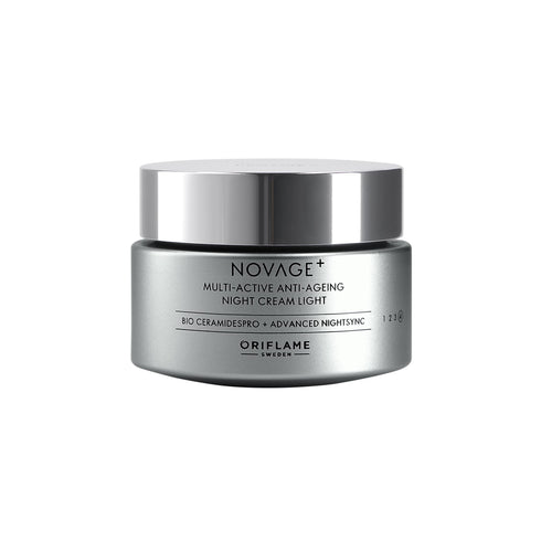 Oriflame Novage+ Multi Active Anti Ageing Night Cream Light
