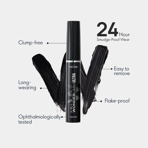 Oriflame 5-in-1 Wonder Lash Ultra Mascara Waterproof - Black