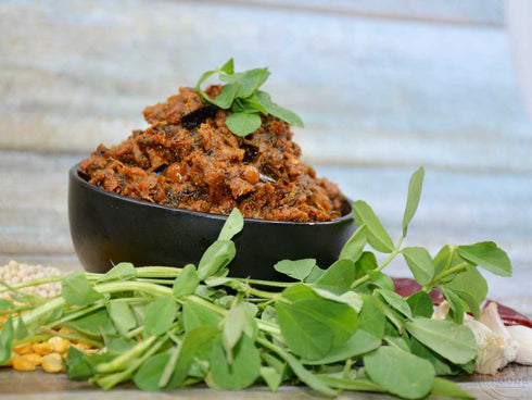 Prakruthi Fenugreek | Menthi Aaku Pickle