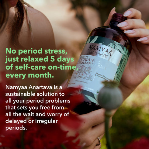 Namyaa Skincare Anartava Delayed and Irregular Periods Syrup