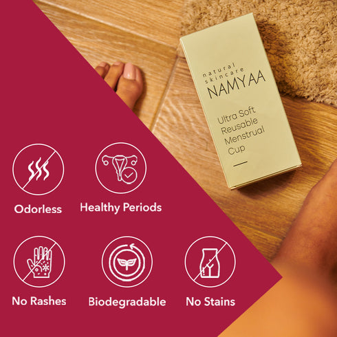 Namyaa Skincare Reusable Menstrual Cup