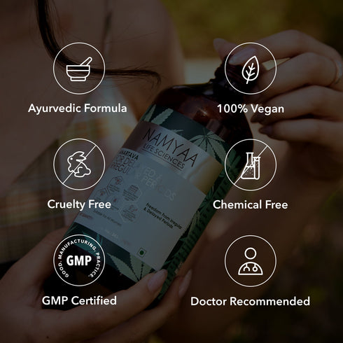 Namyaa Skincare Anartava Delayed and Irregular Periods Syrup