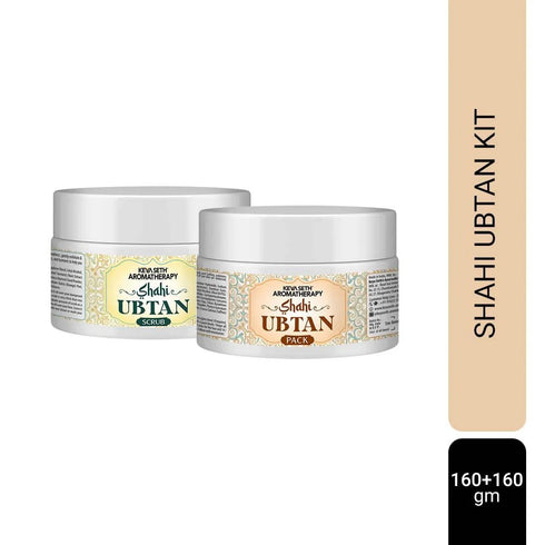 Keya Seth Aromatherapy Shahi Ubtan Scrub & Pack Combo