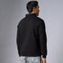 XYXX Pulse French Terry Cotton Blend Half Zip Pullover Pitch Black