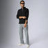 XYXX Pulse French Terry Cotton Blend Half Zip Pullover Pitch Black