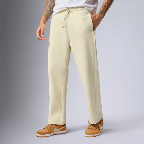 XYXX Pulse French Terry Cotton Blend Sweatpants Almond White