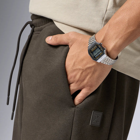 XYXX Pulse French Terry Cotton Blend Sweatpants Malt Brown