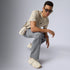 XYXX Pulse French Terry Cotton Blend Sweatpants Opal Grey
