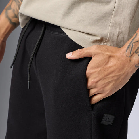 XYXX Pulse French Terry Cotton Blend Sweatpants Pitch Black