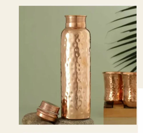 Coppjal Copper Water Bottle 1 Litre