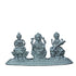 Pure Silver Laxmi Ganesh Saraswathi 54.9g By Mahita Collections