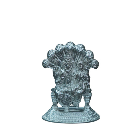 Pure Silver Laxmi Narasimha Swamy 39.10g By Mahita Collections