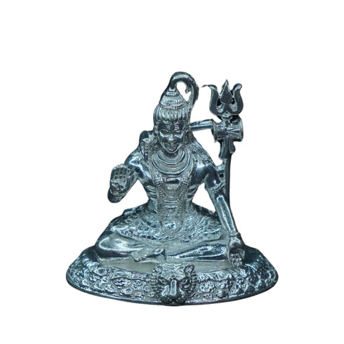 Pure Silver Shiva 34.6g By Mahita Collections