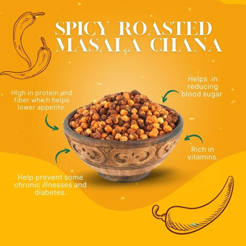 Healthy Master Spicy Roasted Masala Chana