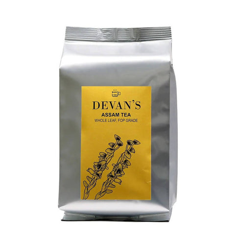 Devan's Assam Tea |Whole Leaf Tea FOP Grade