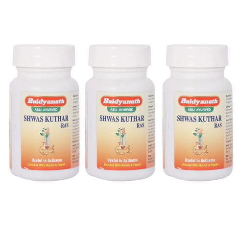 Baidyanath Shwas Kuthar Ras 80 Tablets