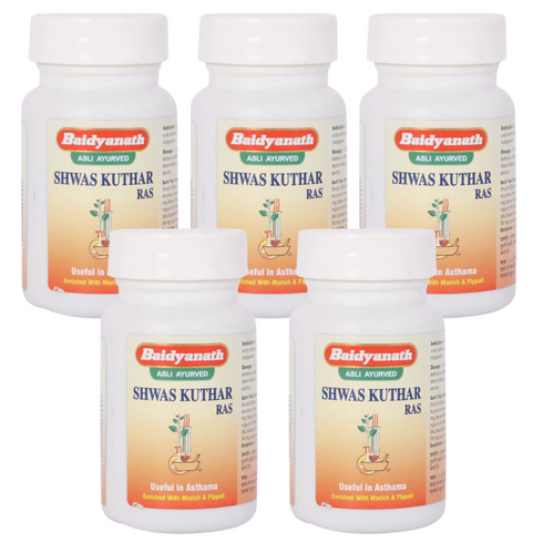 Baidyanath Shwas Kuthar Ras 80 Tablets