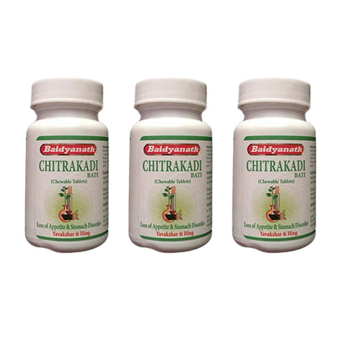 Baidyanath Chitrakadi Bati 80 Tablets