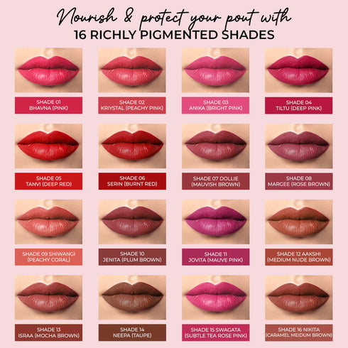 Just Herbs Herb Enriched Ayurvedic Lipstick 5g