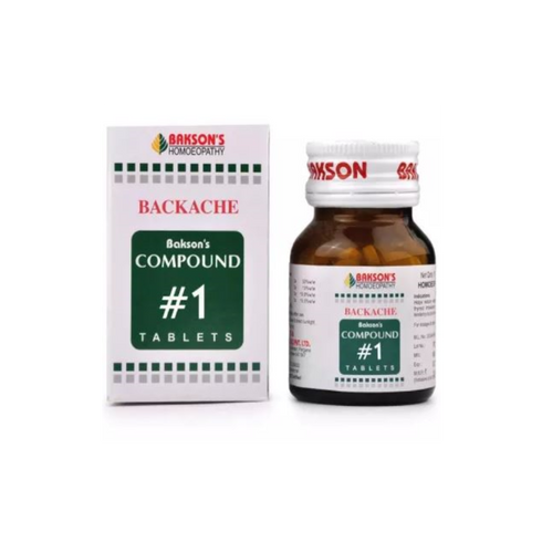 Bakson Compound No 1 |Backache
