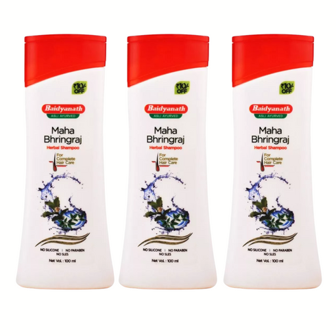 Baidyanath Mahabhringraj Herbal Shampoo 100ml