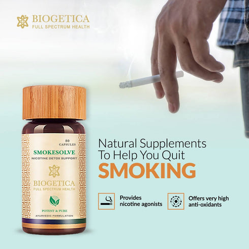 Biogetica Smokesolve |Lungs Care- Antioxidant
