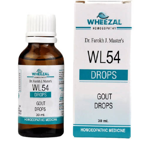 Wheezal Homeopathy WL54 Gout Drops