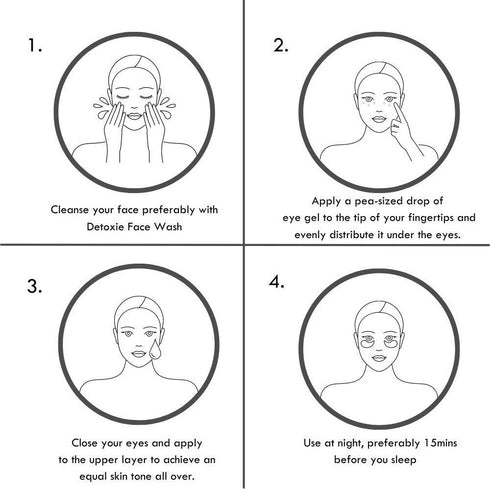 Detoxie Dark Circle Repair & Anti-Fatigue Under Eye Gel