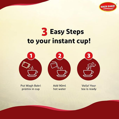 Wagh Bakri Masala Instant Tea Premix-140 Grams