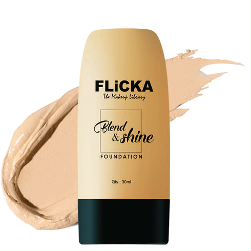 Flicka Blend & Shine Foundation | Ivory