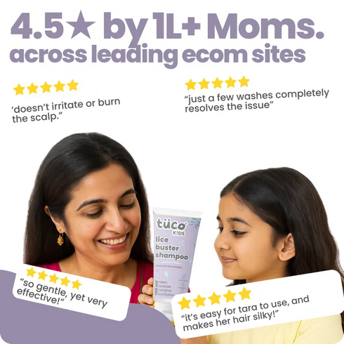 Tuco Natural Lice Shampoo + hair conditioner for kids