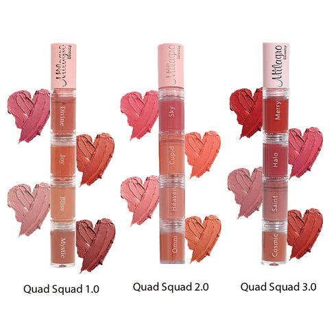 Milagro Beauty Quad Squad+ Blush
